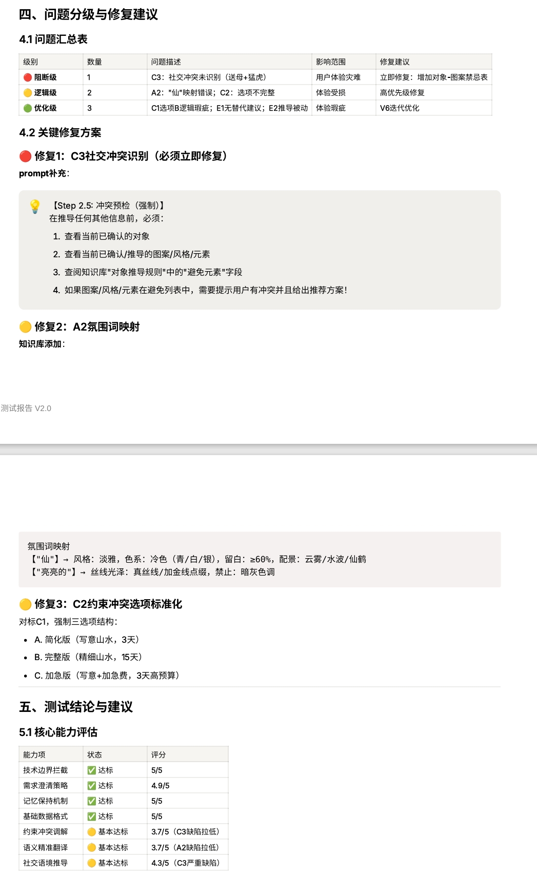 测试报告问题分级